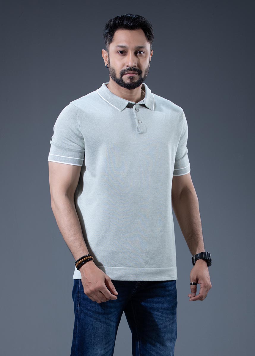 Stripe Polo Shirt